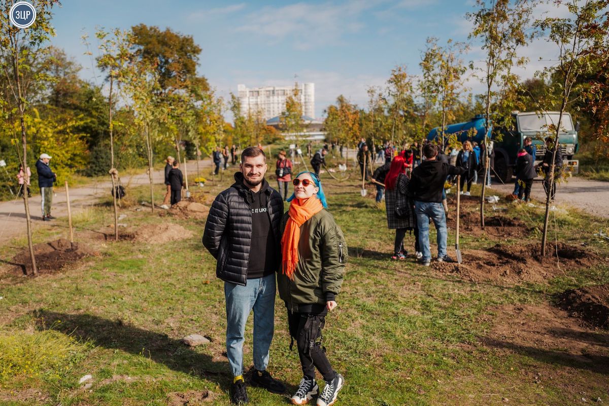 сквер у Запоріжжі